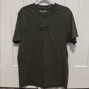 Men’s Aeropostale basic dark green T-shirt size: XL